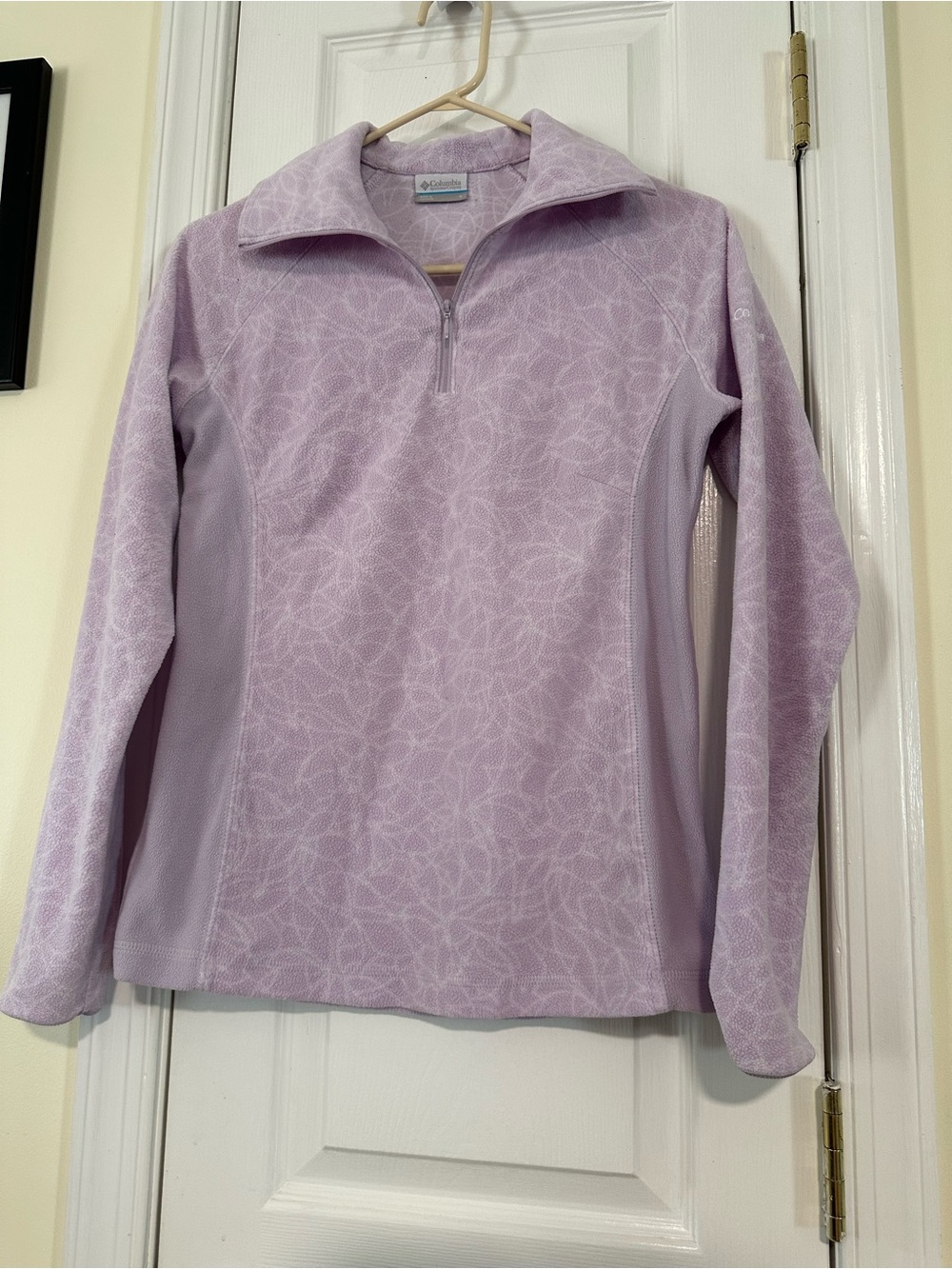 Columbia half zip size Small